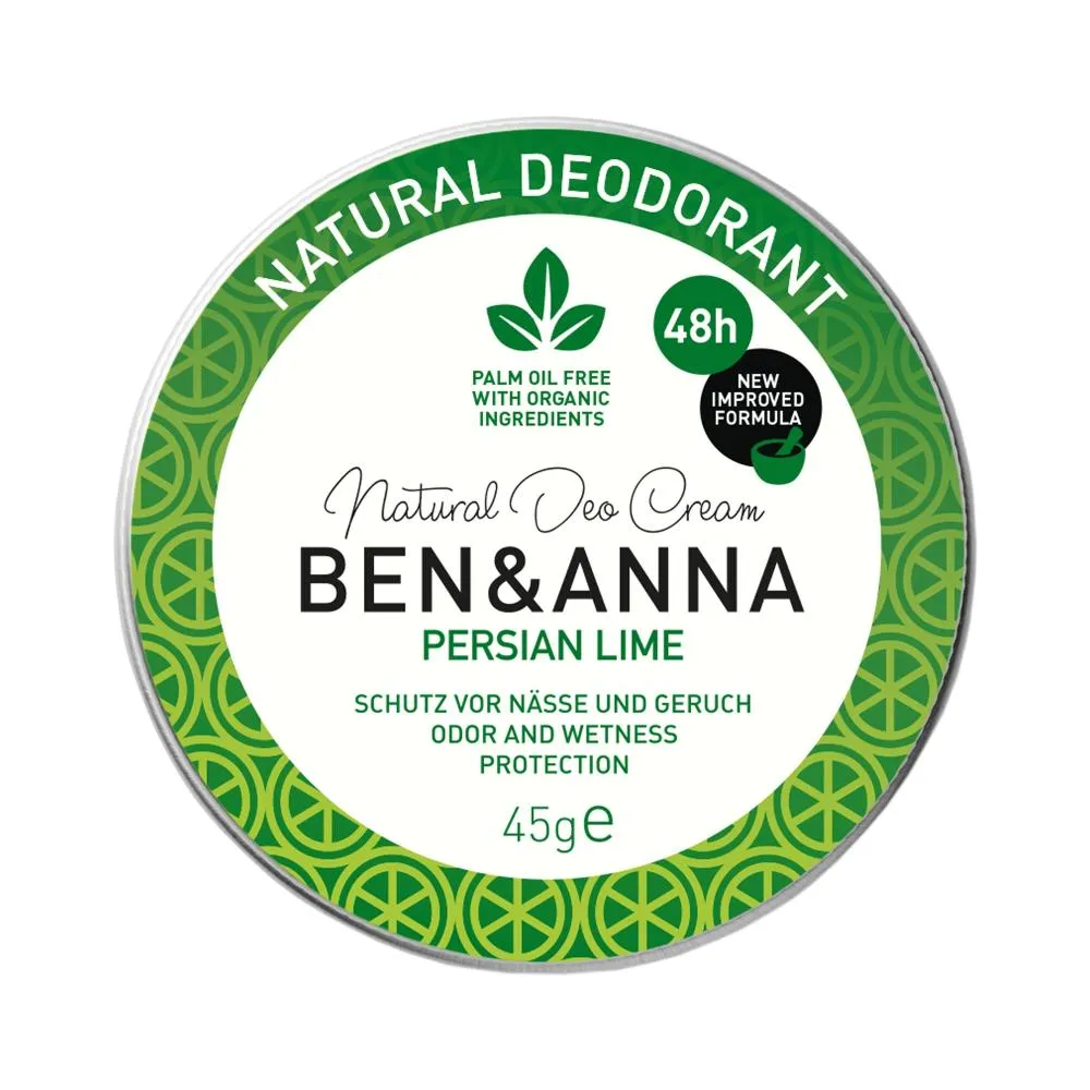 Ben & Anna Crème déodorante Persian lime (45 g)