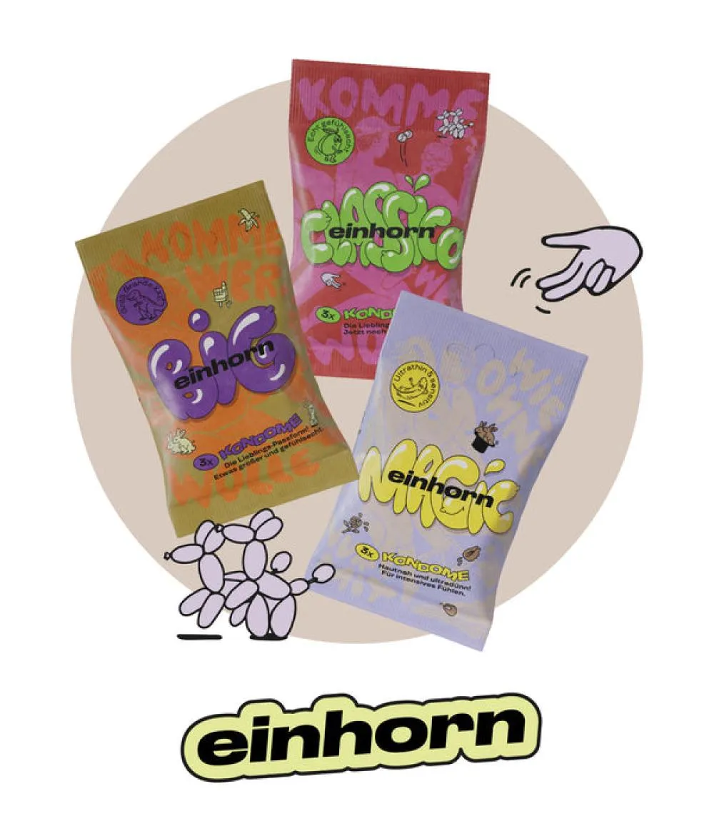 Einhorn Einhorn Big Condoms - 7 pcs