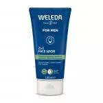 Weleda For Men 2in1 Gel nettoyant pour le visage et la barbe