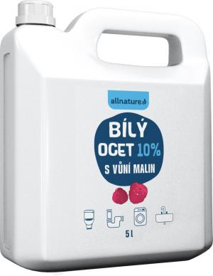 Allnature Vinaigre blanc 10% à l'arôme de framboise 5000 ml