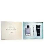 Calvin Klein Defy EDT 100 ml + EDT MINI 10 ml + SG pour le corps et les cheveux 100 ml M