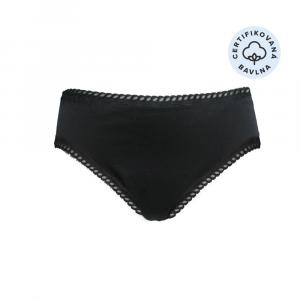 Anaé by Menstrual Panties Culotte pour menstruations légères - noir XXL - en coton biologique certifié