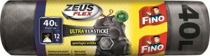 Sacs poubelle rétractables Zeus FLEX 32 μm - 40 l (12 pcs)