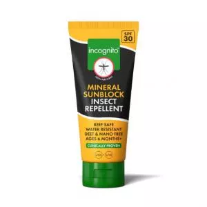 Incognito Crème solaire à effet répulsif SPF 30 (100 ml) - convient également aux enfants à partir de 6 mois