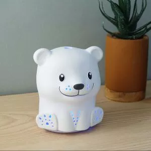 Innobiz Diffuseur ultrasonique pour enfants Animalia - Teddy Bear - le plus doux des compagnons pour la chambre