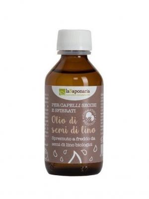 Huile capillaire de lin pressée à froid BIO (100 ml)