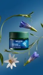 Weleda Crème de nuit liftante Gentiane bleue et Hamamélis des Alpes