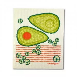More Joy Chiffon universel lavable - Avocado - 100% compostable