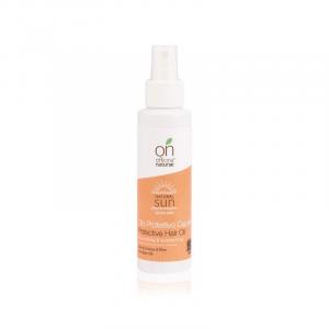 Huile capillaire de protection solaire (100 ml) - avec bêta-carotène et extraits de fruits