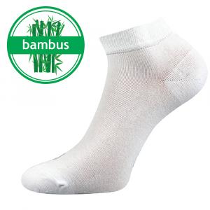 Chaussettes en bambou basses blanches