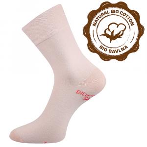 Chaussettes BIO coton rose