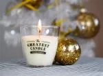 The Greatest Candle in the World Bougie parfumée en verre (130 g) - clous de girofle et cannelle
