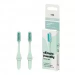 TIO BRUSH Têtes de brosse à dents de remplacement (moyennes) - Cool Dew - 2 pièces