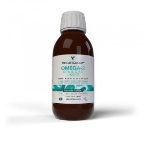 Vegetology Opti-3, Oméga-3 EPA et DHA avec vitamine D3, liquide 150 ml, non aromatisé