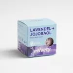 Velvety Bombe de bain à l'huile de jojoba - Lavande (50 g)