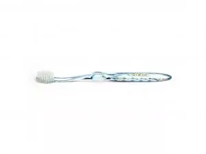 Nano-b brosse à dents avec argent bleu - moyen