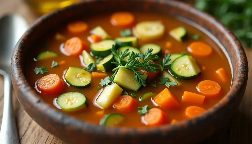 Soupe diététique pour l'estomac, une recette qui ravira vos sens