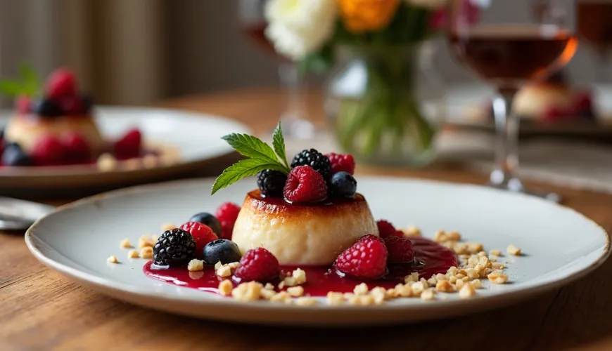 Flameri est un dessert léger que vous allez à nouveau adorer.