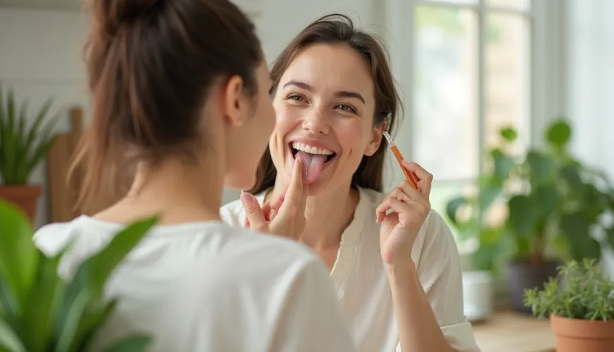 La langue révèle la santé, soyez attentif aux taches sur la langue.