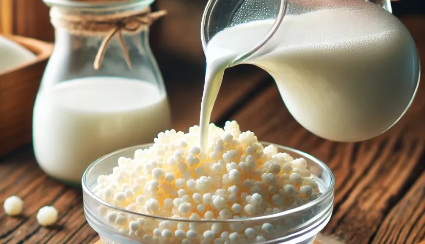 Le champignon tibétain dans le lait est la clé d'une digestion saine