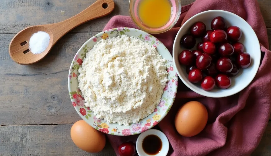 Un gâteau léger aux fruits dans une tasse qui sent l'été