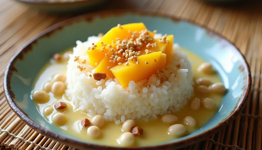 Découvrez une excellente recette de mango sticky rice et impressionnez vos proches.