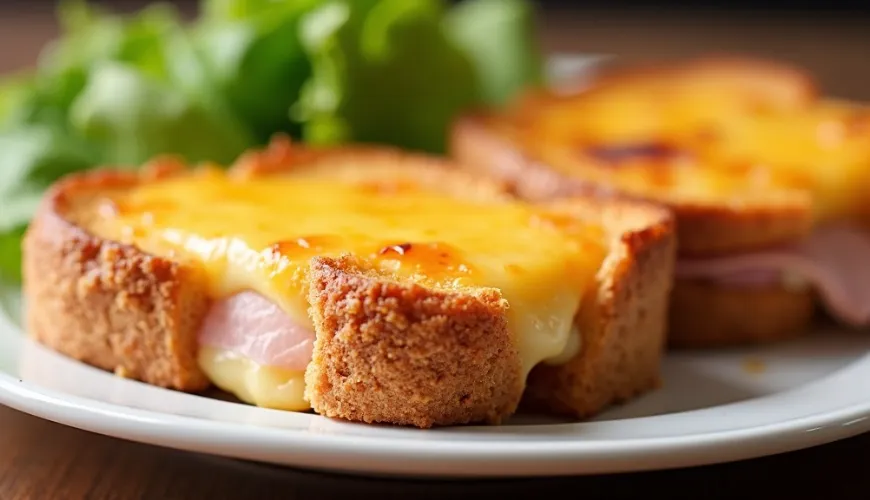 Découvrez la magie des toasts gratinés au jambon et fromage au four