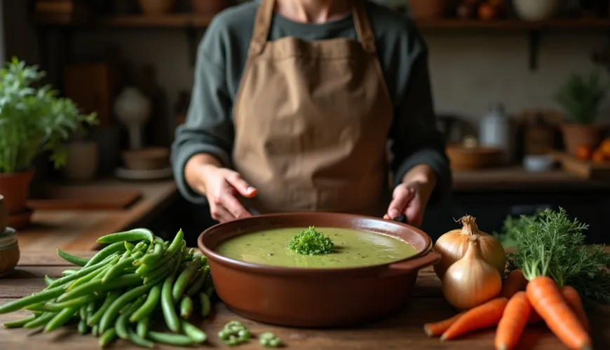 Soupe aux gousses de haricots et ses bienfaits pour la santé et l'économie