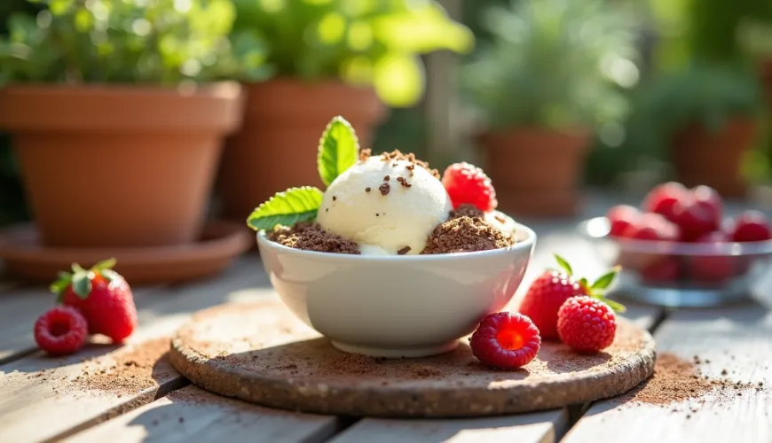 La Stracciatella vous séduira à la fois comme fromage et comme une délicieuse glace.
