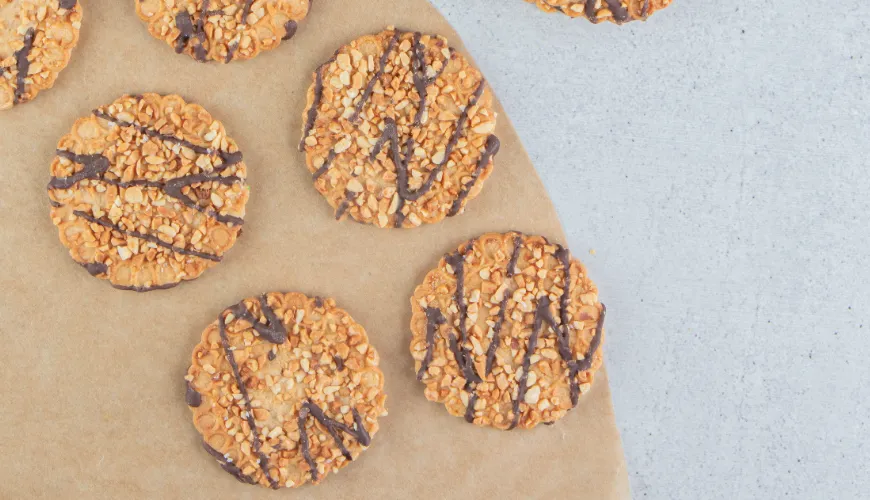 Des biscuits sans sucre comme une alternative saine et savoureuse